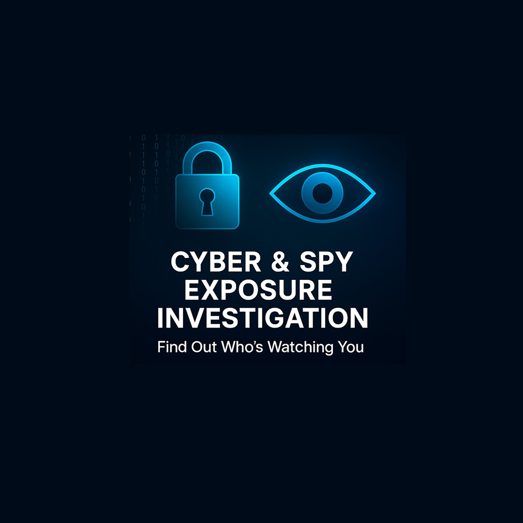 Cyber & Spy Exposure Investigation – Find Out Who’s Watching You