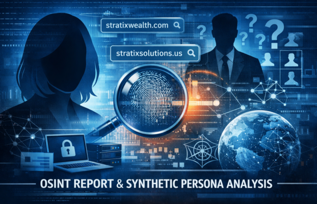 Emily Thompson Persona and stratixwealth.com: Examining a Synthetic Digital Footprint and Observations Based on Publicly Available Information